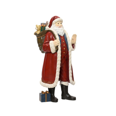 BABBO NATALE IN POLIRESINA 38CM