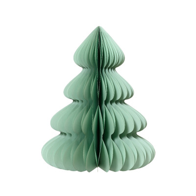 Albero di Natale plissé in carta 60cm