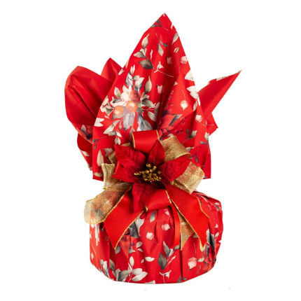 Bobina Carta Polipropilene Xmas Flowers