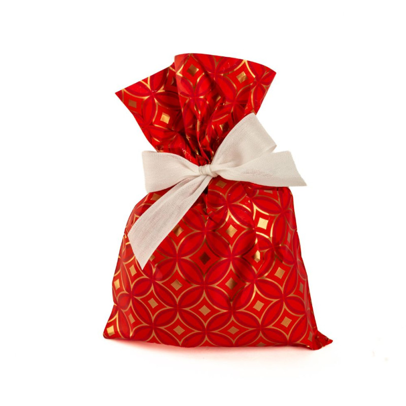 Buste Regalo in Polipropilene Retrò Rosso