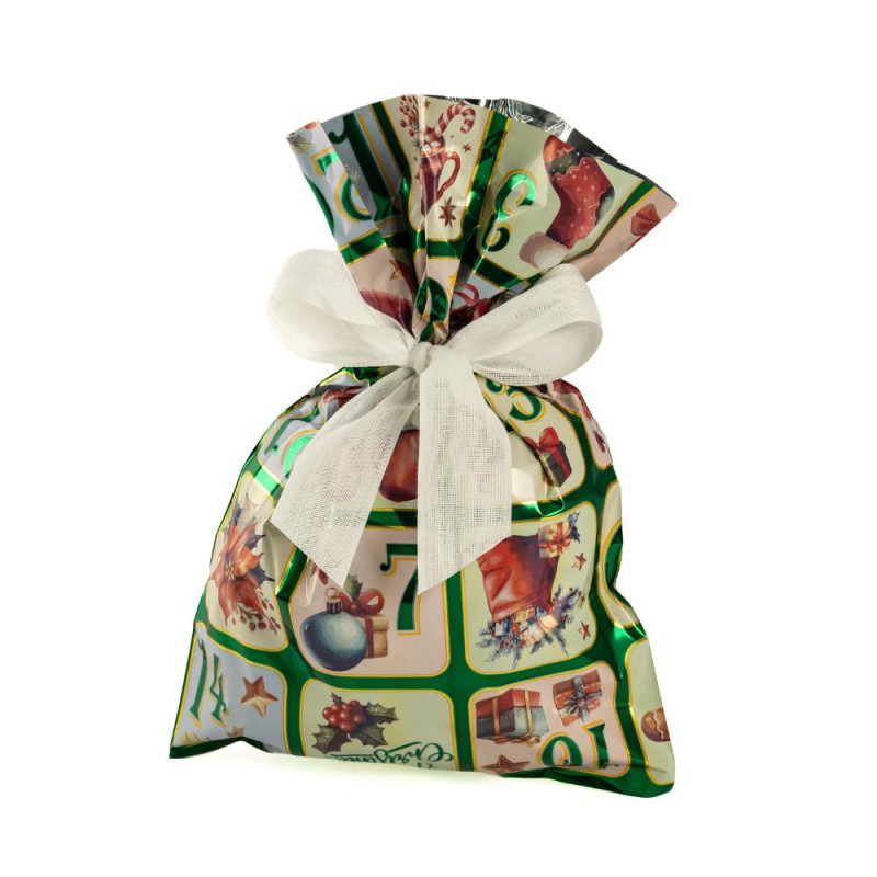 Buste Regalo in Polipropilene Advent Verde
