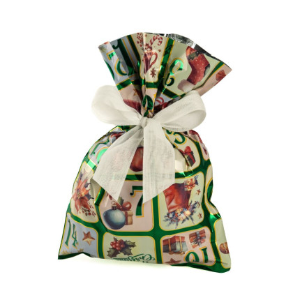 Buste Regalo in Polipropilene Advent Verde