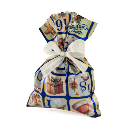 Buste Regalo in Polipropilene Advent Blu