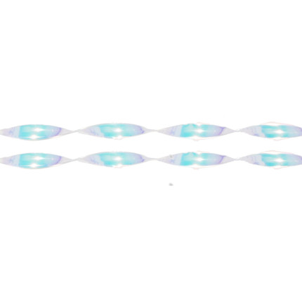 Spirale Decorativa Iridescente (50 Pezzi)