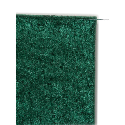 Tessuto per Allestimenti in Ciniglia Verde 150cm x 3mt