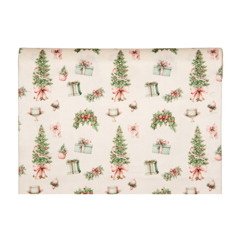Runner Natalizio con Pacchi Regalo 28cm x 2,5mt