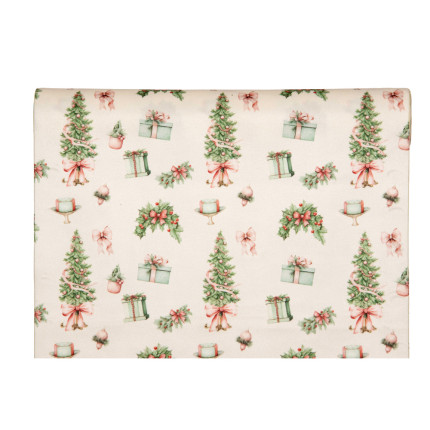 Runner Natalizio con Pacchi Regalo 28cm x 2,5mt