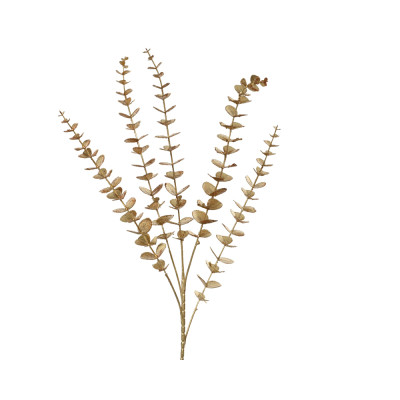 RAMO EUCALIPTO ORO 85CM