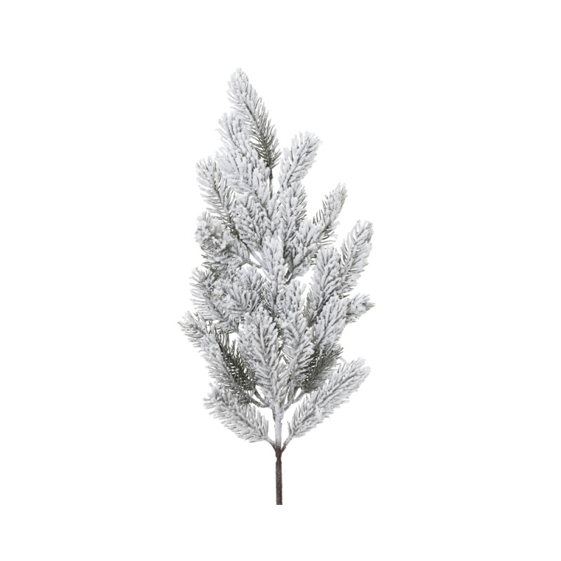 Ramo di Pino Innevato 23cm 50cm e 63cm - Fornitura Natale