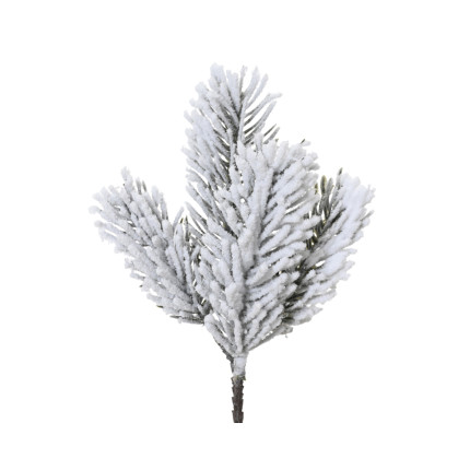 Ramo di Pino Innevato 23cm 50cm e 63cm - Fornitura Natale