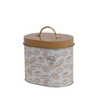 Contenitore in Latta con Coperchio