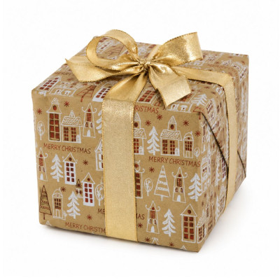 Carta Regalo Metal Kraft Casette (10 Fogli)
