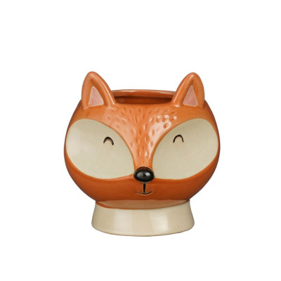 Vasetto Volpe in Ceramica 14cm