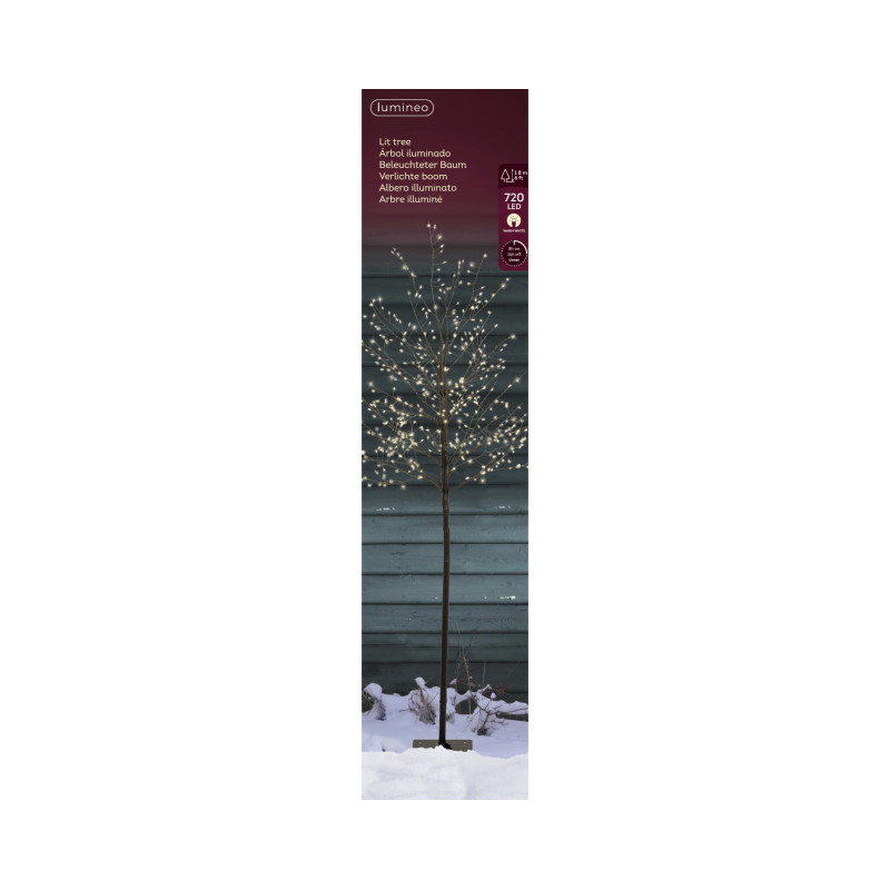 Albero Luminoso per Esterno
