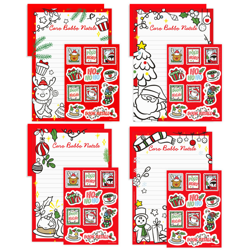 Letterina da Colorare e Stickers
