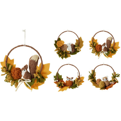 GHIRLANDA AUTUNNALE DA APPENDERE 15CM