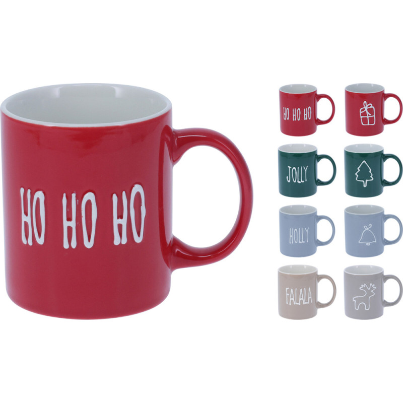 TAZZA IN PORCELLANA CON SCRITTA E SIMBOLO