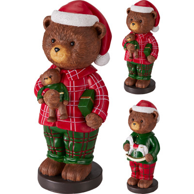 ORSO NATALIZIO IN RESINA 2