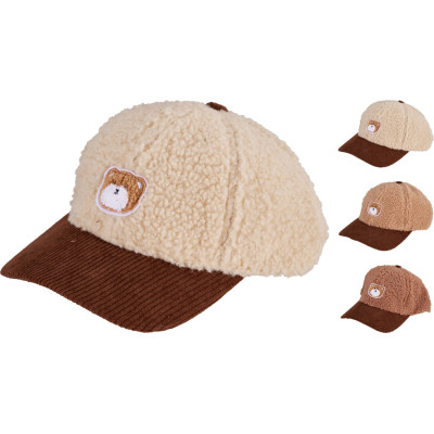 CAPPELLO CON VISIERA TEDDY