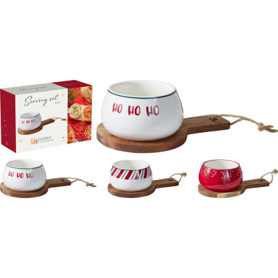 SET DA PORTATA IN CERAMICA (2 PEZZI)