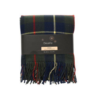 PLAID SCOZZESE BLU 150CM