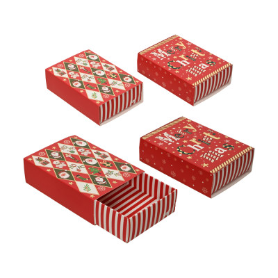 SCATOLA REGALO NATALIZIA IN CARTONCINO FSC (2 PEZZI)