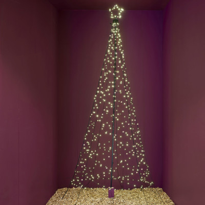  ALBERO NATALIZIO LUMINOSO EASY SET UP 5 MT 8 FUNZIONI