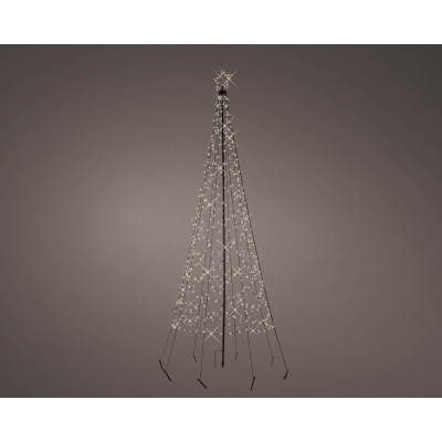  ALBERO NATALIZIO LUMINOSO EASY SET UP 3,20 MT 8 FUNZIONI
