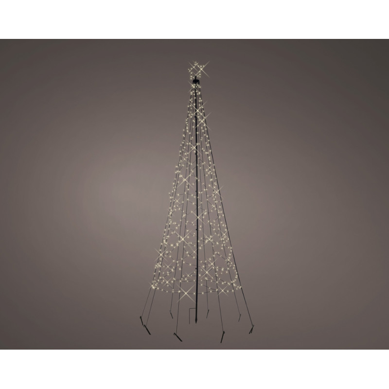  ALBERO NATALIZIO LUMINOSO EASY SET UP 3,20 MT 8 FUNZIONI