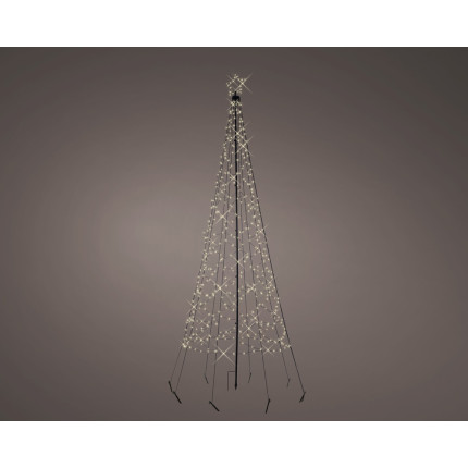  ALBERO NATALIZIO LUMINOSO EASY SET UP 3,20 MT 8 FUNZIONI