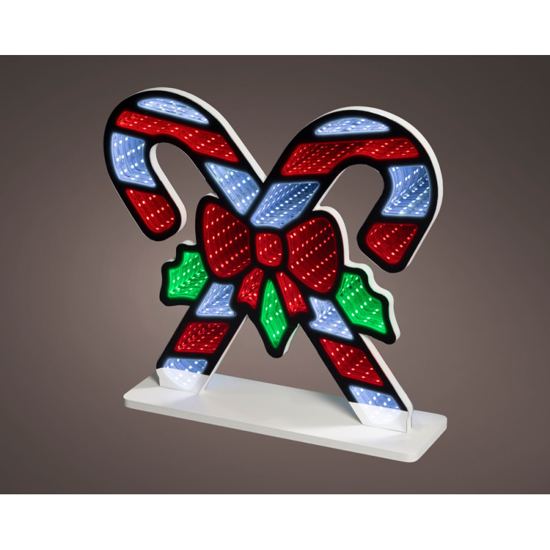 CANDY CANE NATALIZIO INFINITY LIGHTS 35 CM
