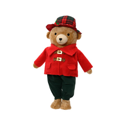 ORSO CON GIACCA E CAPPELLO 60CM