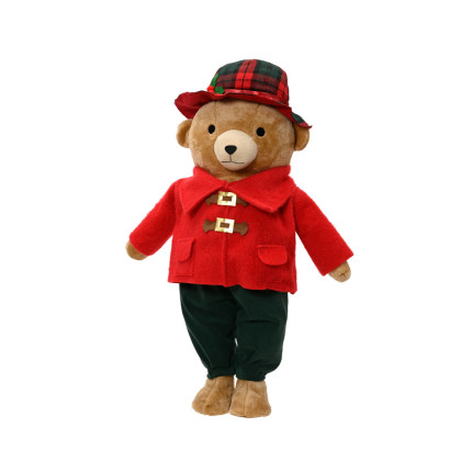 ORSO CON GIACCA E CAPPELLO 60CM
