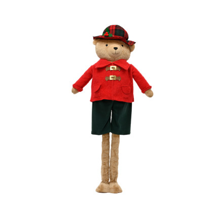 ORSO CON GIACCA E GAMBE ALLUNGABILI 112CM