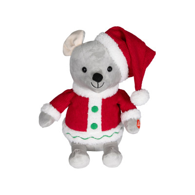 TOPOLINO PELUCHE CON MOVIMENTO 24CM