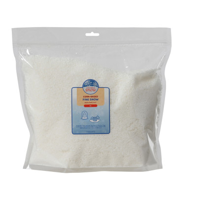 BUSTA DI NEVE ARTIFICIALE FINE BIANCA 5LT