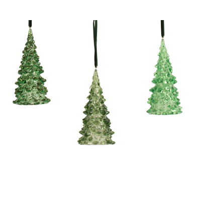 ALBERELLO VERDE PENDENTE 12CM