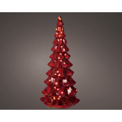 Alberello Luminoso in Vetro 32cm