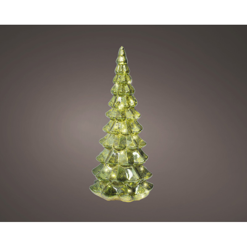Alberello Luminoso in Vetro 32cm