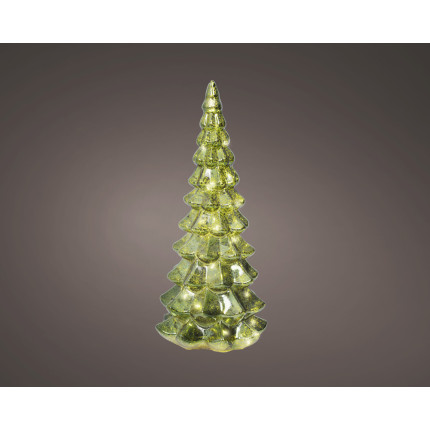 Alberello Luminoso in Vetro 32cm