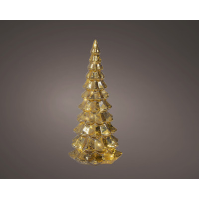 Alberello Luminoso in Vetro 32cm