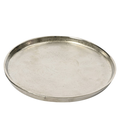 Piatto Argentato in Alluminio