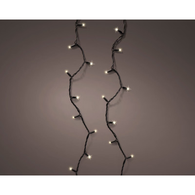 Filo LED allungabile 950 cm a luce fissa bianca calda | Incartare