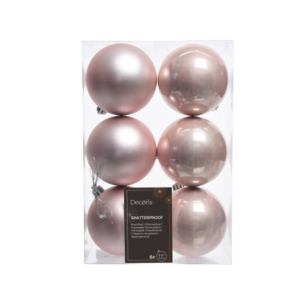 Palline per Albero di Natale 8cm (6 pezzi)