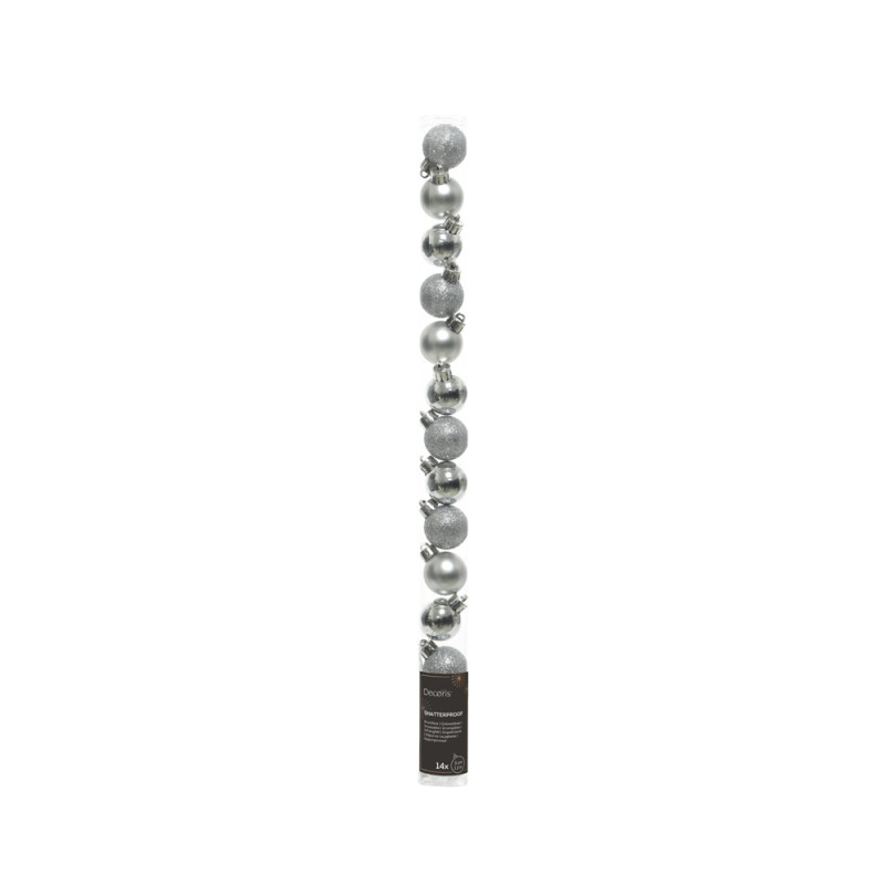 Palline per albero di natale 3cm (14 pezzi)
