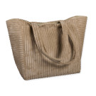 BORSA IN VELLUTO A COSTE CON CHIUSURA MAGNETICA 52X33CM