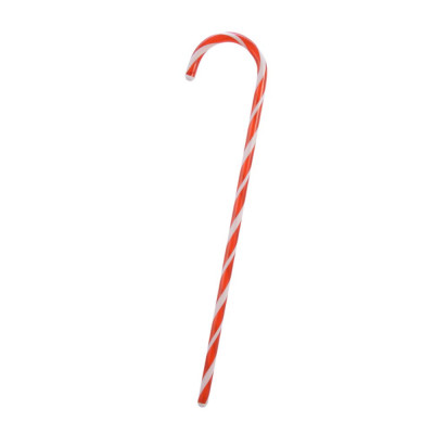 Caramella Candy Cane bianca e rossa 61cm