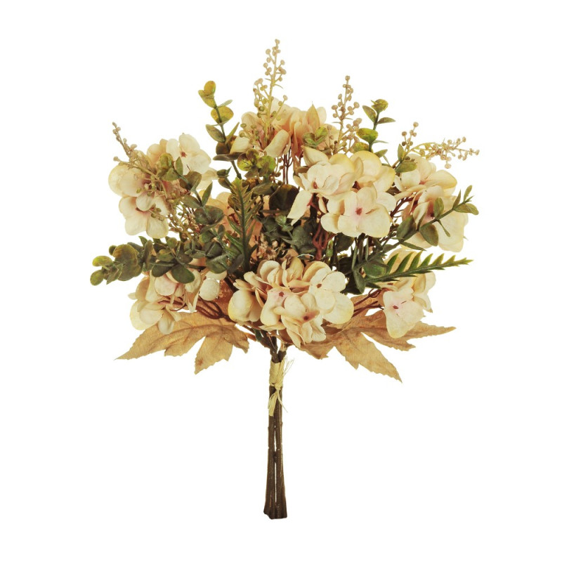 RAMO CON 4 ORTENSIE 37CM