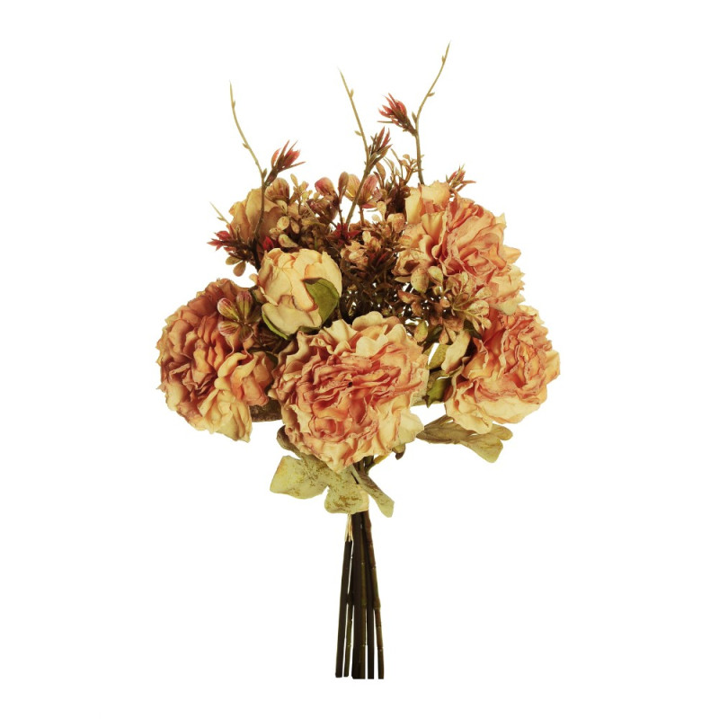 BOUQUET CON 6 PEONIE 39CM