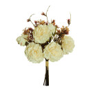 BOUQUET CON 6 PEONIE 39CM